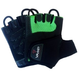Перчатки для фитнеса и тренировок VAMP RE-560 перчатки тренировочные  (зеленый)