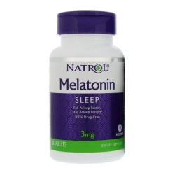 БАДы для мужчин и женщин Natrol Melatonin 3 мг  (60 таб)