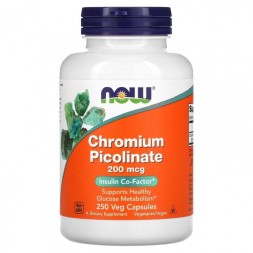 Минералы NOW Chromium Picolinate   (250c.)