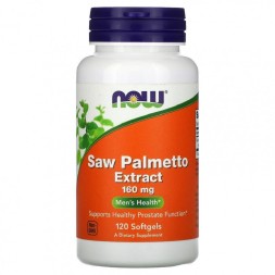 Спортивное питание NOW NOW Saw Palmetto Extract 160 mg 120 softgels  (120 softgels)