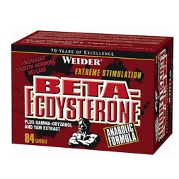 Препараты для повышения тестостерона Weider Beta-Ecdysterone  (84 капс)
