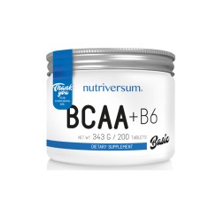 Спортивное питание PurePRO (Nutriversum) Basic BCAA+B6  (200 таб)